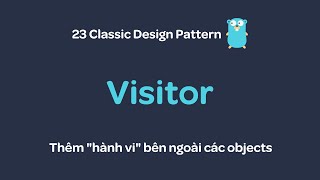 Design pattern with Go  Visitor pattern [upl. by Heigl]