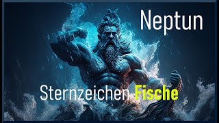 Sternzeichen Fische 🔵 NEPTUN der Gott des Meeres  so wirkt er auf dich [upl. by Ytrebil]