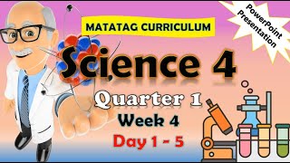 Science 4 Q1 Week 4 MATATAG Curriculum Powerpoint Presentation matatagcurriculum matatag [upl. by Caitlin878]