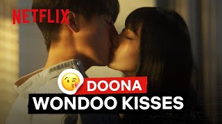 5 Bae Suzy and Yang Sejong Kisses in Doona  Doona  Netflix Philippines [upl. by Eiddam]