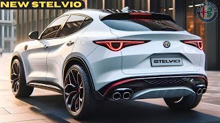 Finally Unveiled 2025 Alfa Romeo Stelvio Luxury SUV  A Closer Look [upl. by Fanchet634]