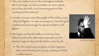 Origins of Money 3  debasing the coins Austrian School of Economics [upl. by Vi318]