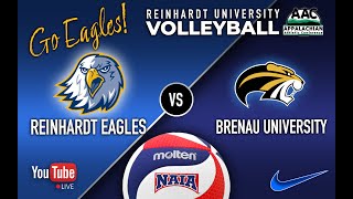 RU Womens Volleyball VS Brenau 101  630 PM [upl. by Bow]