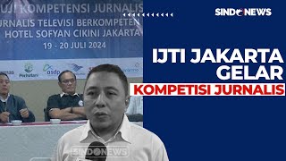 Puluhan Awak Media Televisi Mengikuti Uji Kompetensi Jurnalis  Sindo Malam 2107 [upl. by Arihsan]