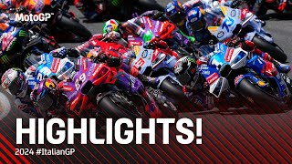 MotoGP™ Race Highlights 🔥  2024 ItalianGP [upl. by Blainey599]