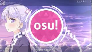 osu skin Aoba Style v2 v25 ALL MODES released [upl. by Anahpets]