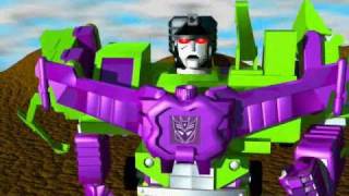 Transformers G1 Devastator 3D Animation [upl. by Jeane]