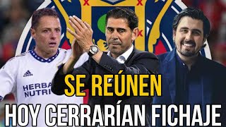 🚨Refuerzos Chivas  REUNIÓN CLAVE PARA CERRAR FICHAJE DE CHICHARITO  chivas hoy [upl. by Llenyt]