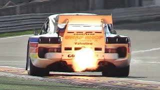 Porsche 935 K3 Gr 5 Monster  Spitting Flames Sounds amp Turbo Whistle [upl. by Haines]