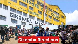 How to get to Gikomba Market from Nairobi Town  Nairobi Down Town Walking Tour [upl. by Coulson884]