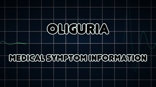 Oliguria Medical Symptom [upl. by Tterag]