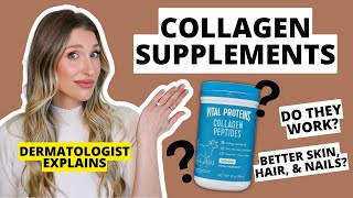 Can Oral Collagen Supplements Improve Your Skin Hair amp Nails Dermatologist Explains [upl. by Igig]