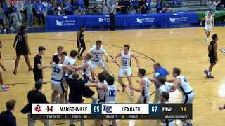 2 Madisonville at 1 Lexington Catholic  The 2019 Boys TBC Championship [upl. by Hsekin]