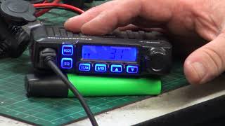 Thunderpole TX Hand Portable CB Radio Review [upl. by Lise]