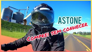 Comprei o capacete Astone GT1200F sem conhecer a marca [upl. by Thema]