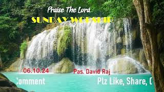 TPM MESSAGES  061024 SUNDAY WORSHIP  PAS DAVID RAJ  tpm24 tpmtelugumessage24 tpmE [upl. by Ecnesse]