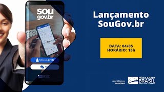 Lançamento SouGovbr [upl. by Adnohsek]