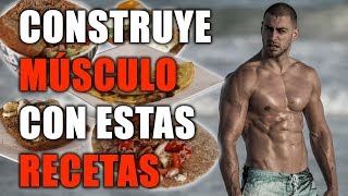 Cárgate con Proteína  5 Recetas Rápidas para Aumentar Masa Muscular [upl. by Rosa868]