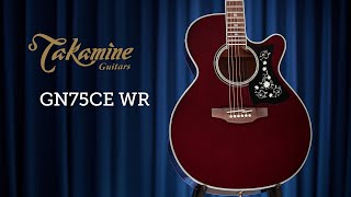 Takamine G Series GN75CE WR Demo by Mark Blasquez [upl. by Anigger844]