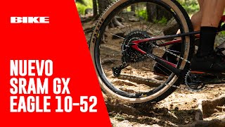 BIKE Pruebas ¡¡Nuevo SRAM GX con casete 1052  Revista BIKE [upl. by Betti]