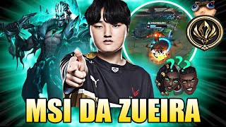 O DRAVEN COREANO que DEIXOU a FNATIC em CHOQUE  MSI DA ZUEIRA [upl. by Erund]