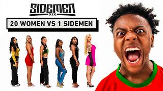 20 WOMEN VS 1 SIDEMEN SPEED EDITION [upl. by Eronel471]