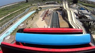 Padre Plunge Water Slide at Schlitterbahn Corpus Christi [upl. by Chassin]