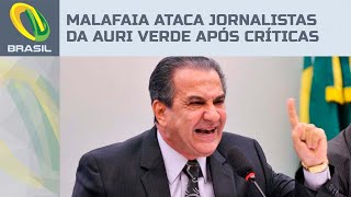 Silas Malafaia ataca jornalista da Auri Verde Brasil após receber críticas de apresentador [upl. by Dayna]