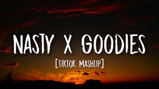 Nasty X Goodies Lyrics TikTok Mashup  Tinashe x Ciara [upl. by Arted]