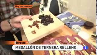 Receta de Medallon de ternera relleno ED [upl. by Kal170]