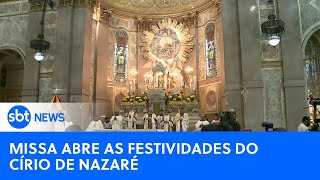 PA Começou uma das principais festas religiosas do país O Círio de NazaréSBTNewsnaTV041023 [upl. by Bengt67]