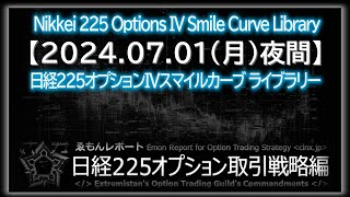 🔴【LIVE配信】日経225オプションIVスマイルカーブ【ゑもんレポート日経225オプション取引戦略編】Nikkei225option IV smile curve [upl. by Ninazan]