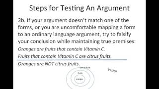 Lets Practice Common Valid and Invalid Forms and Some Basic Strategies for Determining Validity [upl. by Hershell]