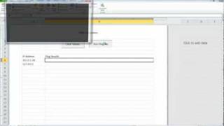 Ping inside Excel using VBA [upl. by Palua813]