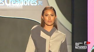 VALENTINA PIEDRAHITA Jovenes Creadores Spring 2020 COLOMBIAMODA 2019  Fashion Channel [upl. by Reagan538]