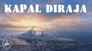 Malaysian Cruiser quotRahmatquot Review  World of Warships Blitz [upl. by Aimit]