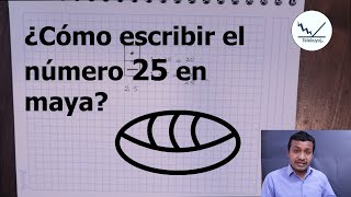 ¿Cómo se escribe 25 en números mayas [upl. by Ynahteb365]