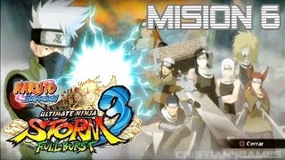 Naruto Shippuden Ultimate Ninja Storm 3 Full Burst  Mision 6 ► 5060 Los Jinchurikis Reunidos  Español [upl. by Ahsemal]