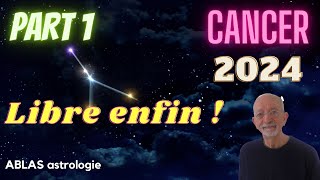 Le Cancer en 2024  Première partie  Les transits des planètes lentes vous réservent des surprises [upl. by Laleb]