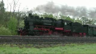 Bebra dampflok treffen 2010 full HDSteamtrain chasing [upl. by Leonelle]