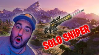 💀 ¡GANANDO SOLO con FRANCOTIRADOR 💀  FORTNITE ZB [upl. by Wolfram]