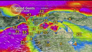 Ground Blizzard Closes Stretch Of Highway 285 [upl. by Ytsur858]