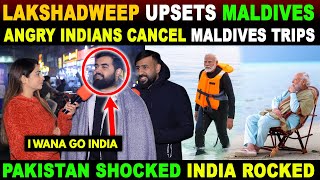 LAKSHADWEEP UPSETS MALDIVES  BOYCOTTMALDIVES TOP TRENDING  PAKISTAN SHOCKED INDIA ROCKED [upl. by Zaremski791]