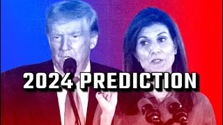 2024 Republican Primary Prediction Trump v Haley [upl. by Toiboid]