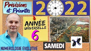 Prévisions Année 2022  Numérologie Evolutive [upl. by Hobbie]