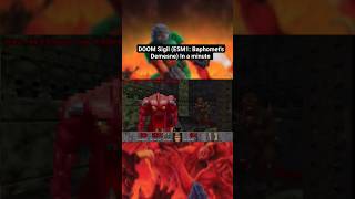 DOOM Sigil E5M1 Baphomets Demesne In a minute  doom doom2 doom2016 doometernal sigil [upl. by Adnimra39]