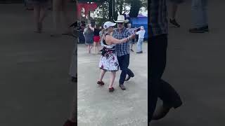 Trish and Mojo dancing to Cajun music [upl. by Arlee]