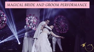 Magical Bride and Groom Performance  Medley  By Twirling Moments [upl. by Tutankhamen]