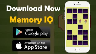 Memory IQ Test  Brain games amp Memory games  Android Game [upl. by Rondi]