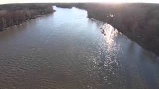 Maumee River Fort Meigs Access March 29 2015 Walleye Run [upl. by Cock]